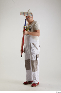Agustin Wilkerson Painter Painting painting standing whole body 0002.jpg
